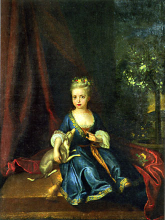 Portrait of Friederike Luise von Preuben